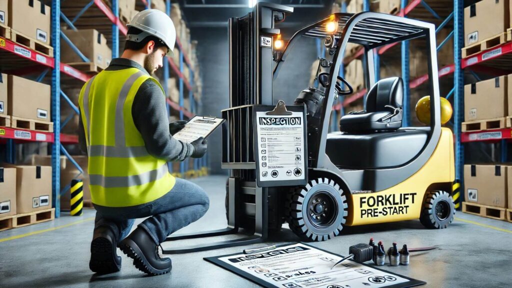 What To Include in a Forklift Pre-Start Checklist Template