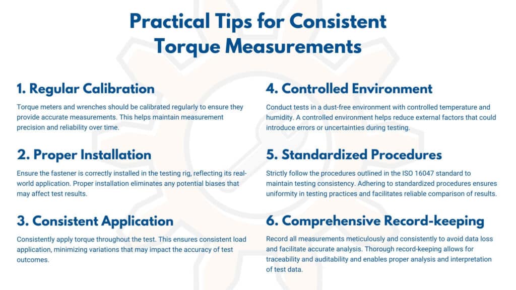 Practical Tips for Consistent Torque Measurements